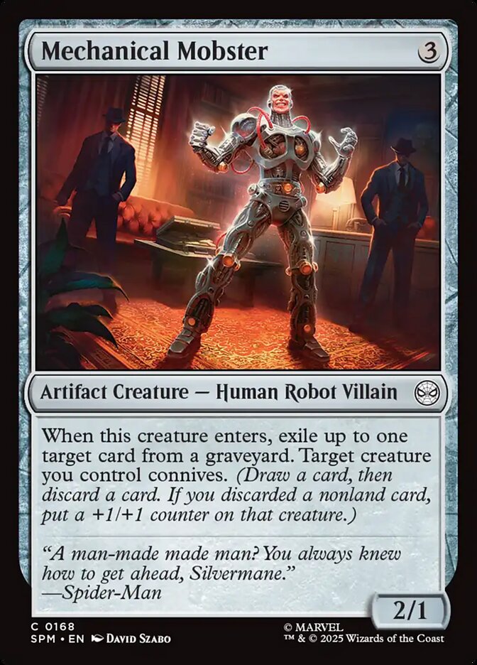 Mechanical Mobster 168 (Marvel's Spider-Man)  - Foil | Good Games Adelaide SA