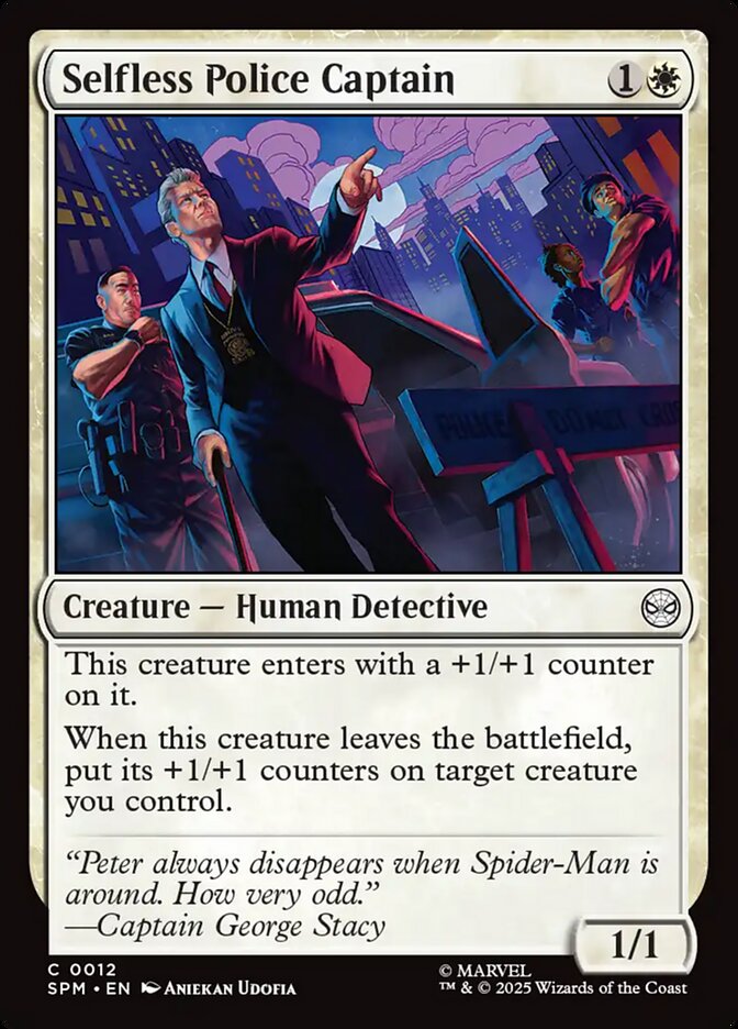 Selfless Police Captain 12 (Marvel's Spider-Man)  | Good Games Adelaide SA