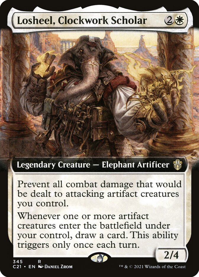 Losheel, Clockwork Scholar 345 (Commander 2021)  | Good Games Adelaide SA