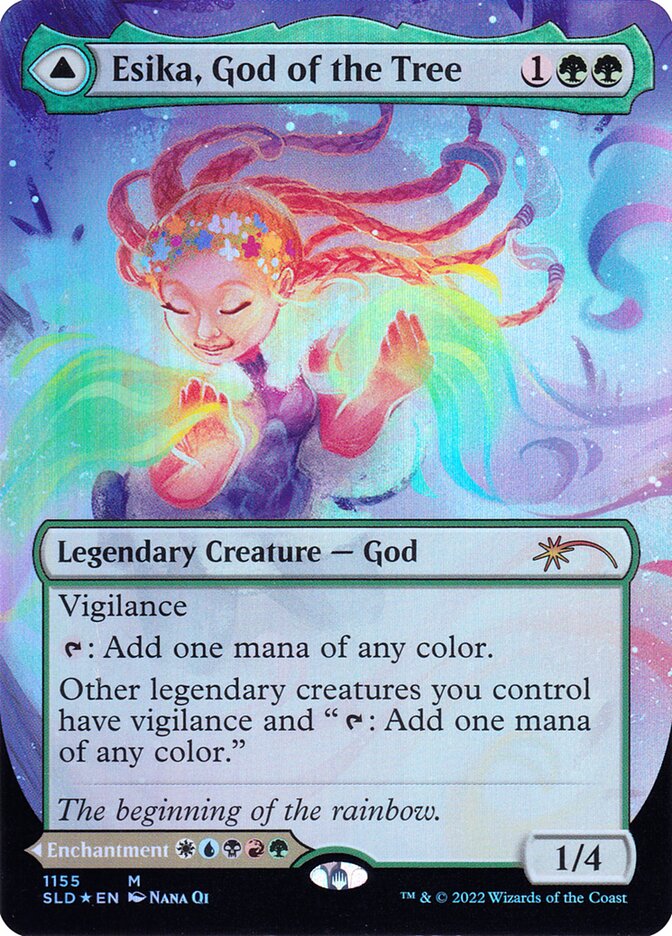 Esika, God of the Tree // The Prismatic Bridge 1155 (Secret Lair Drop Series)  - Foil | Good Games Adelaide SA