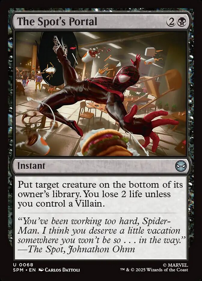 The Spots Portal 68 (Marvel's Spider-Man)  - Foil | Good Games Adelaide SA