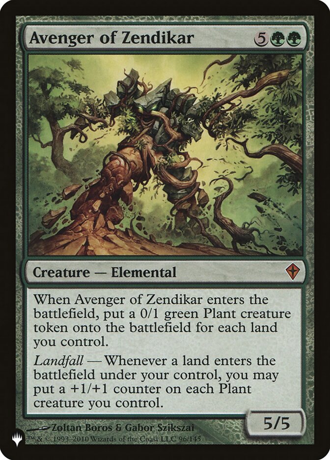Avenger of Zendikar 96/145 (The List Reprints)  | Good Games Adelaide SA