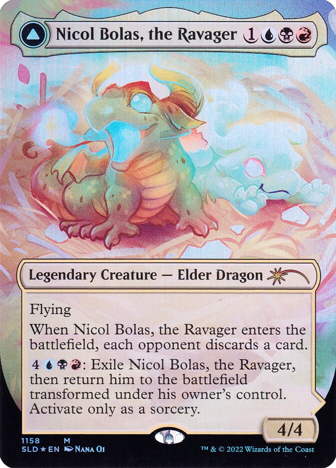 Nicol Bolas the Ravager 1158 (Secret Lair Drop Series)  - Foil | Good Games Adelaide SA