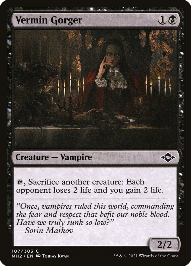 Vermin Gorger 107 (Modern Horizons 2)  - Foil | Good Games Adelaide SA