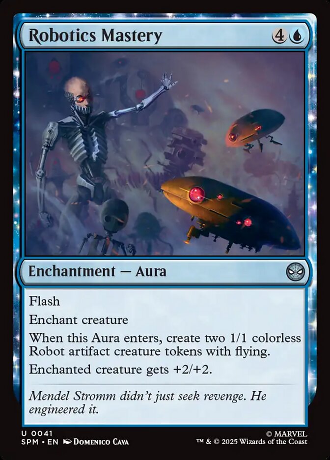 Robotics Mastery 41 (Marvel's Spider-Man)  - Foil | Good Games Adelaide SA