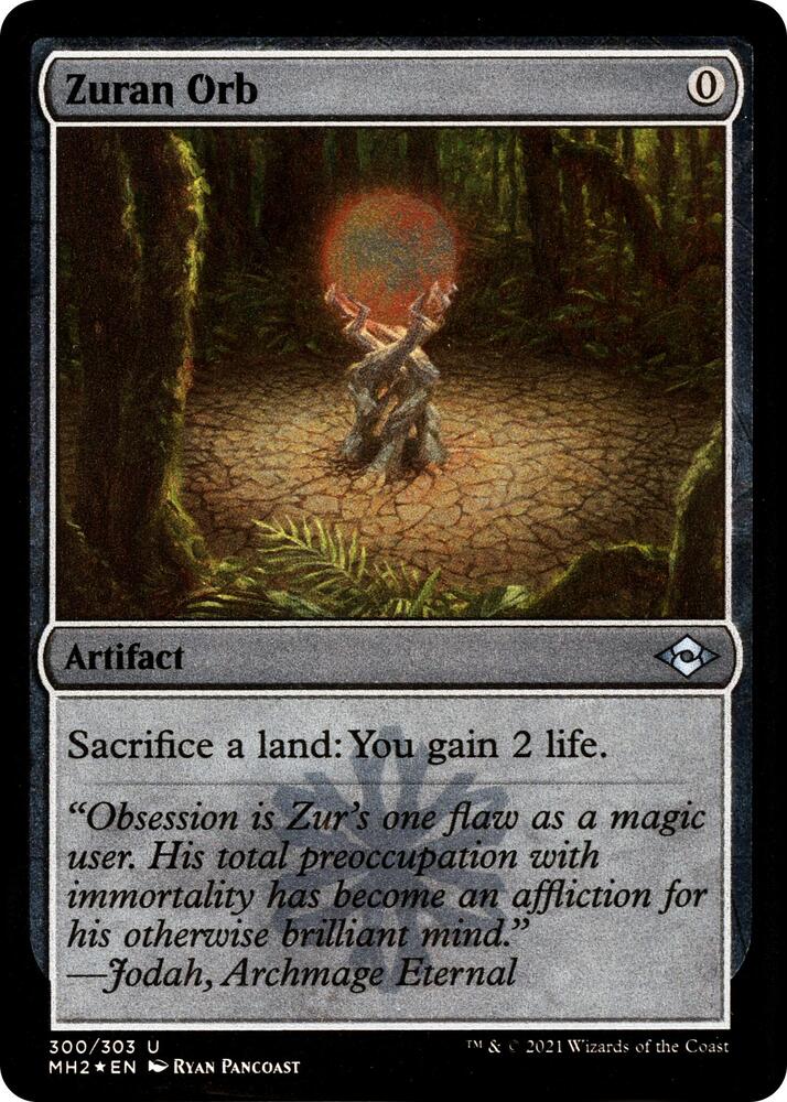Zuran Orb Foil Etched 300 (Modern Horizons 2)  - Foil | Good Games Adelaide SA