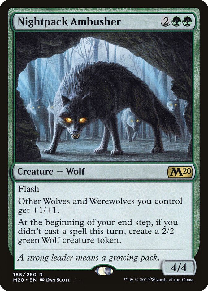 Nightpack Ambusher 185 (Core Set 2020)  | Good Games Adelaide SA