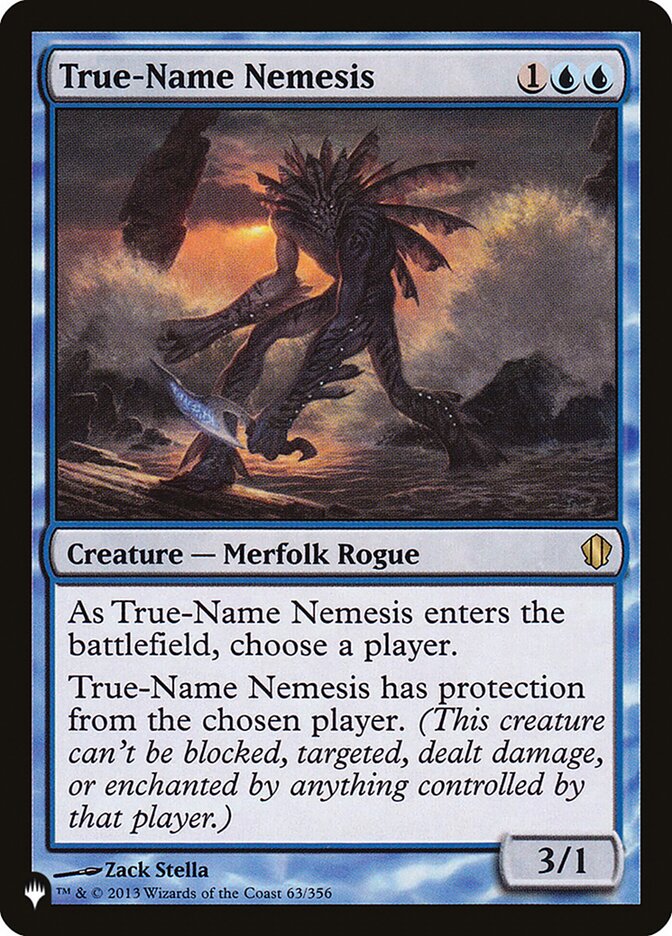 True-Name Nemesis 63/356 (The List Reprints)  | Good Games Adelaide SA