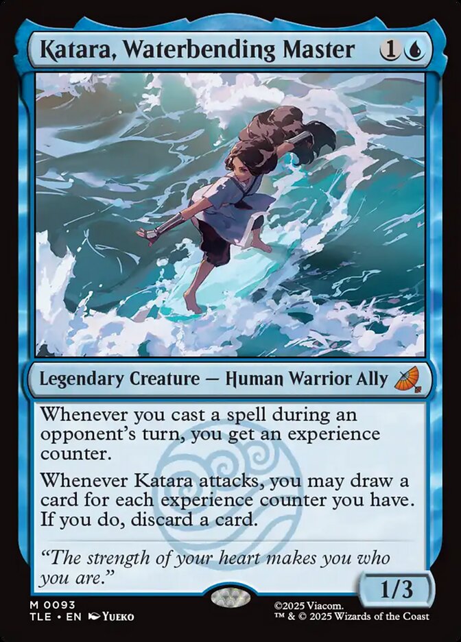 Katara Waterbending Master 93 (Avatar: The Last Airbender: Eternal-Legal)  - Foil | Good Games Adelaide SA