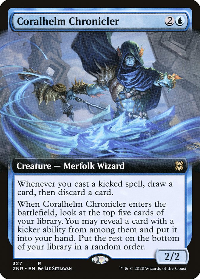 Coralhelm Chronicler 327 (Zendikar Rising)  | Good Games Adelaide SA