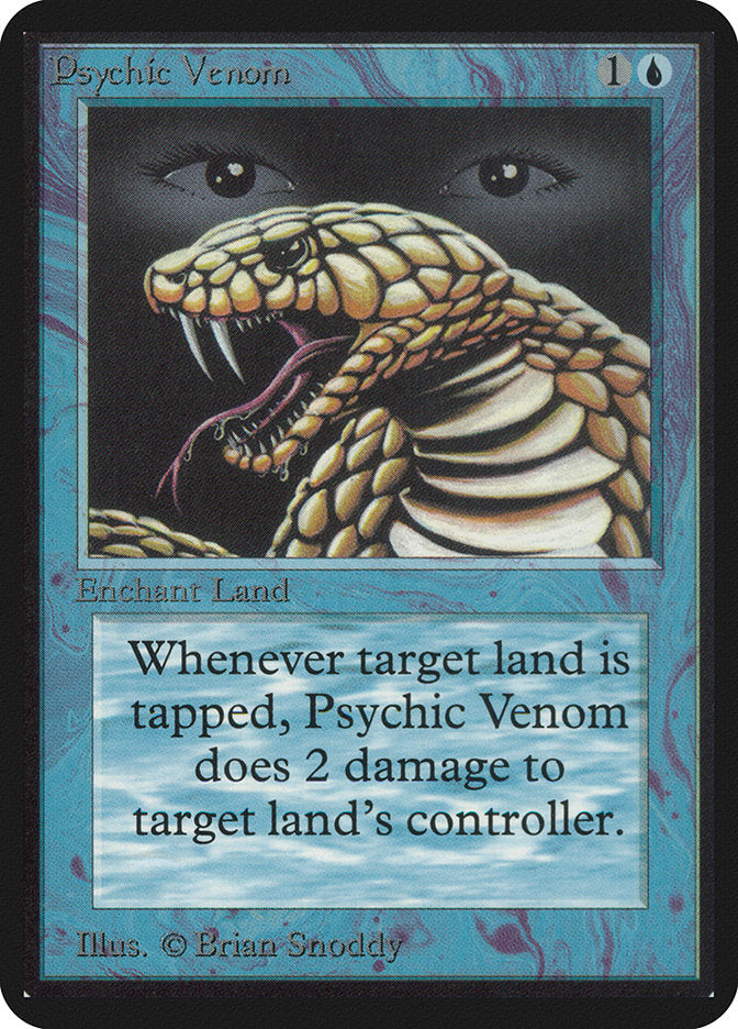 Psychic Venom  (Alpha Edition)  | Good Games Adelaide SA