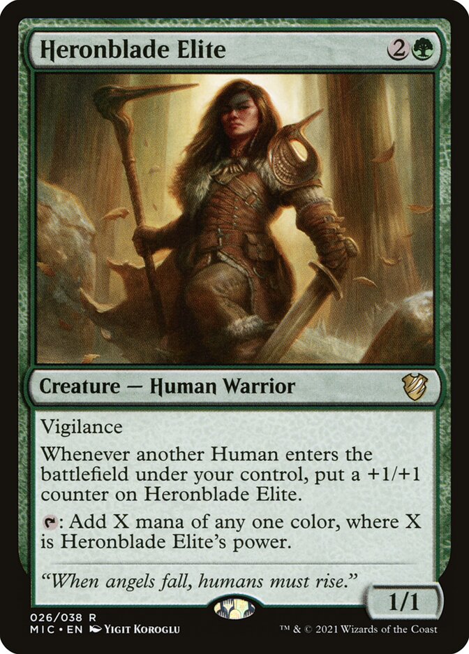 Heronblade Elite 26 (Commander: Innistrad: Midnight Hunt)  | Good Games Adelaide SA