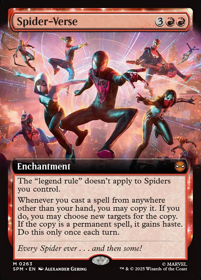 Spider-Verse 263/198 (Marvel's Spider-Man)  - Extended Art | Good Games Adelaide SA