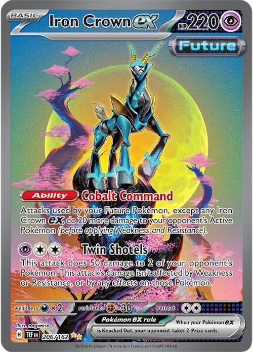 Iron Crown ex 206/162 (SV05: Temporal Forces)  - Holofoil | Good Games Adelaide SA