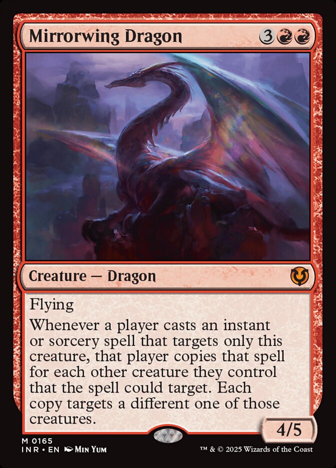 Mirrorwing Dragon 165 (Innistrad Remastered)  - Foil | Good Games Adelaide SA