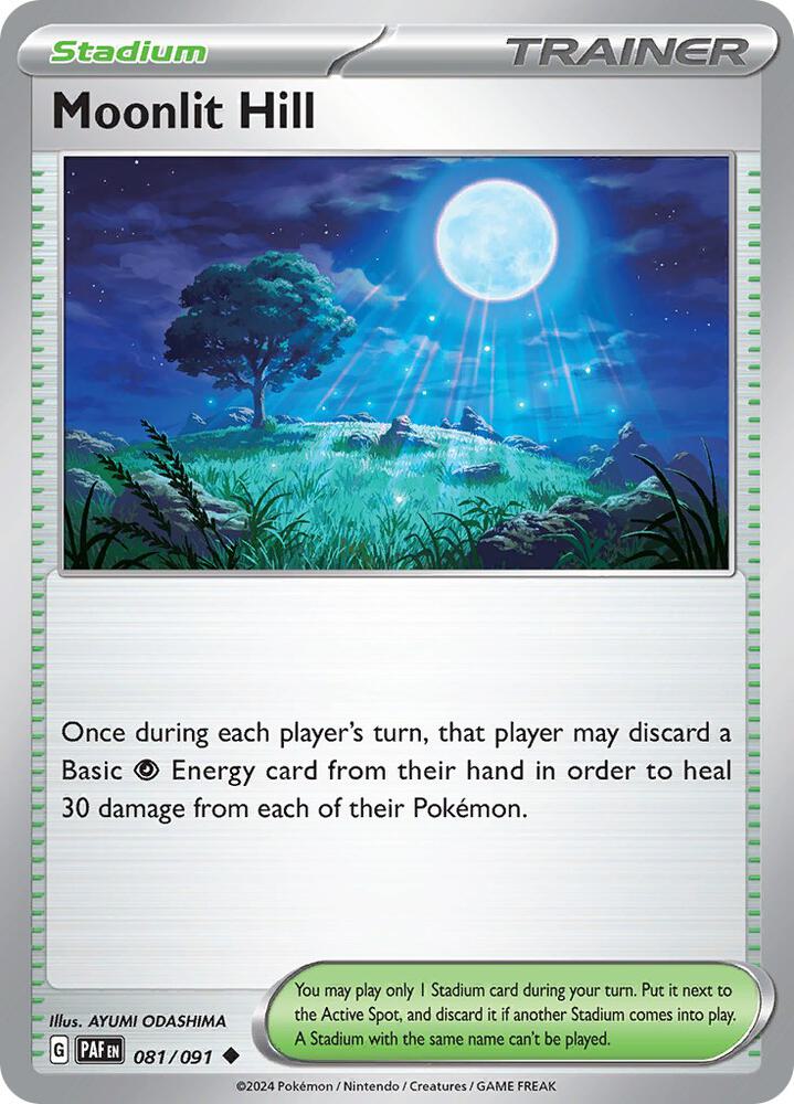 Moonlit Hill 081/091 (SV: Paldean Fates)  - Reverse Holofoil | Good Games Adelaide SA