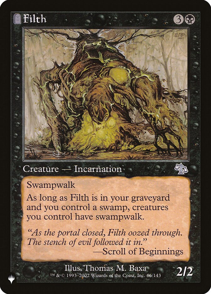 Filth 66/143 (The List Reprints)  | Good Games Adelaide SA