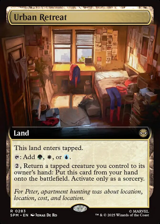 Urban Retreat Extended Art 283 (Marvel's Spider-Man)  | Good Games Adelaide SA