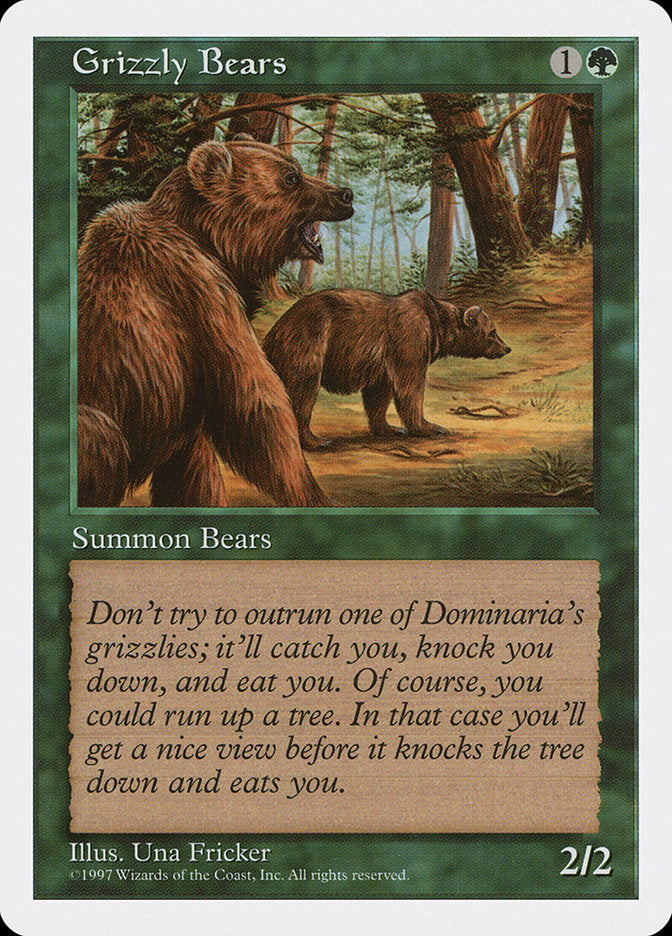 Grizzly Bears 301/455 (Fifth Edition)  | Good Games Adelaide SA