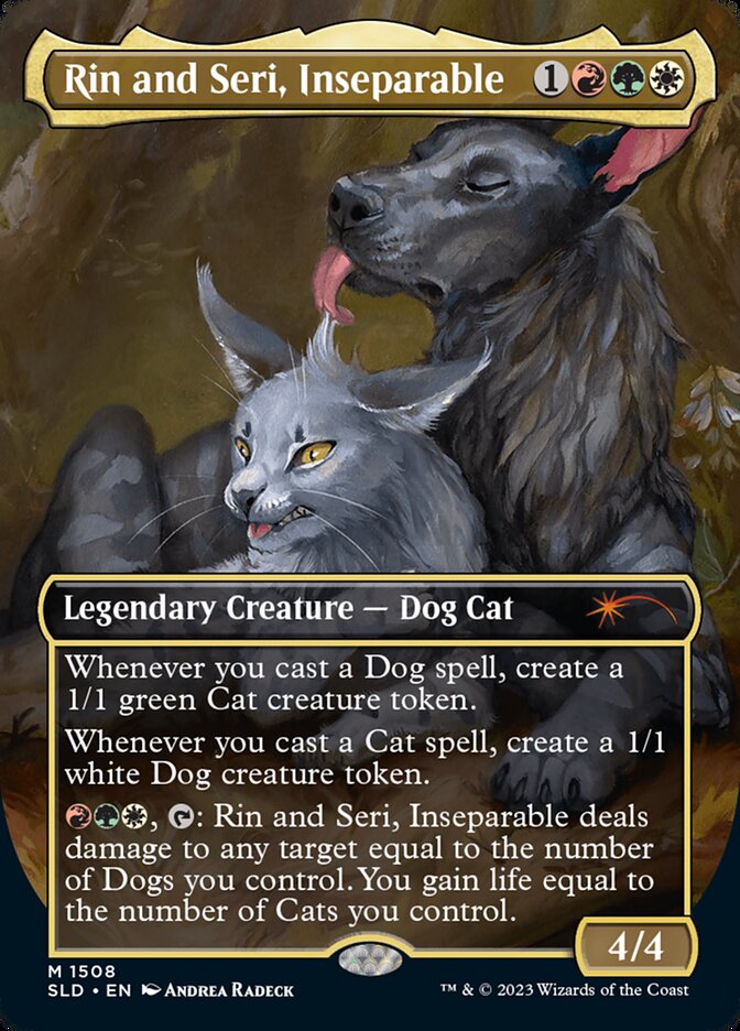 Rin and Seri, Inseparable // Rin and Seri, Inseparable 1508 (Secret Lair Drop Series)  - Foil | Good Games Adelaide SA