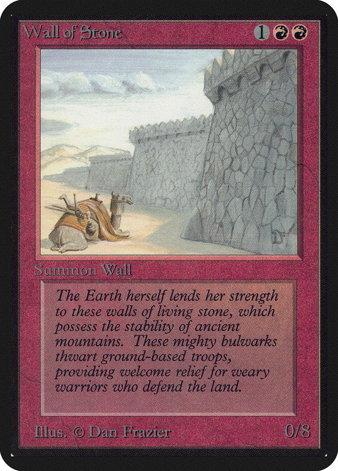 Wall of Stone  (Alpha Edition)  | Good Games Adelaide SA