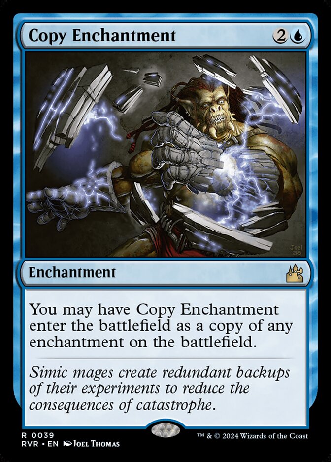Copy Enchantment 39 (Ravnica Remastered)  - Foil | Good Games Adelaide SA