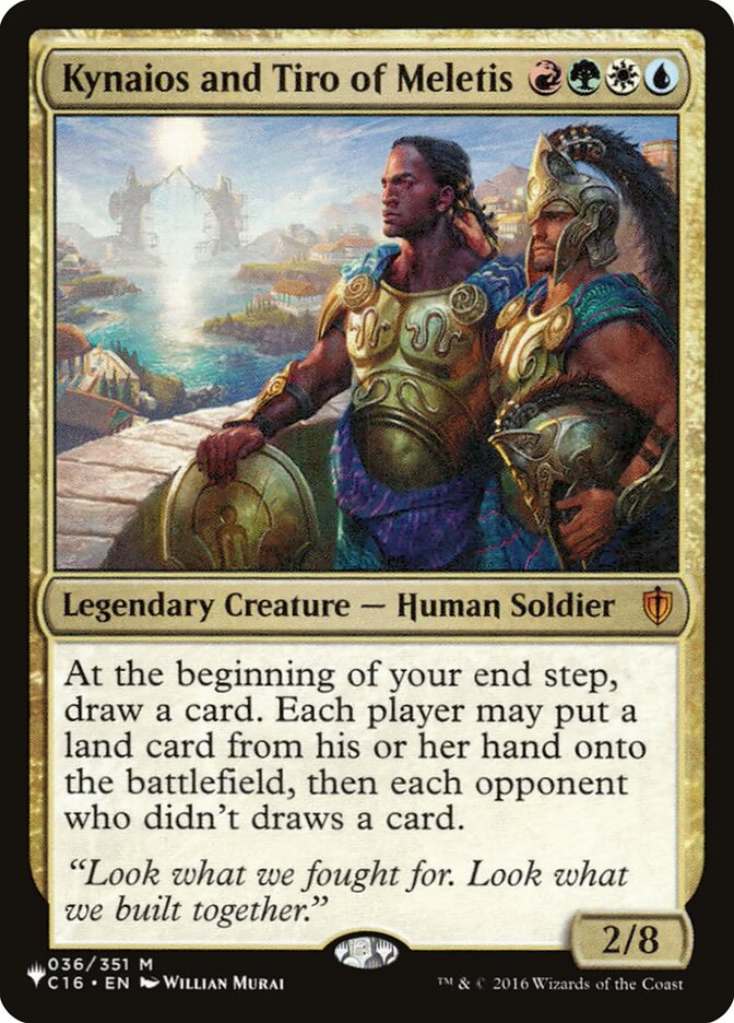 Kynaios and Tiro of Meletis 036/351 (The List Reprints)  | Good Games Adelaide SA