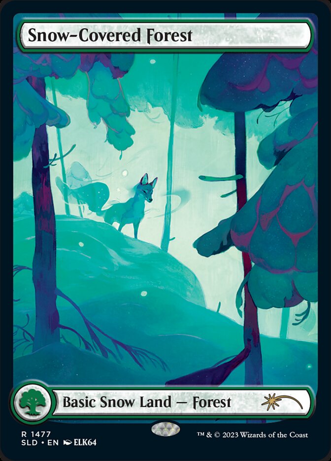 Snow-Covered Forest 1477 (Secret Lair Drop Series)  | Good Games Adelaide SA