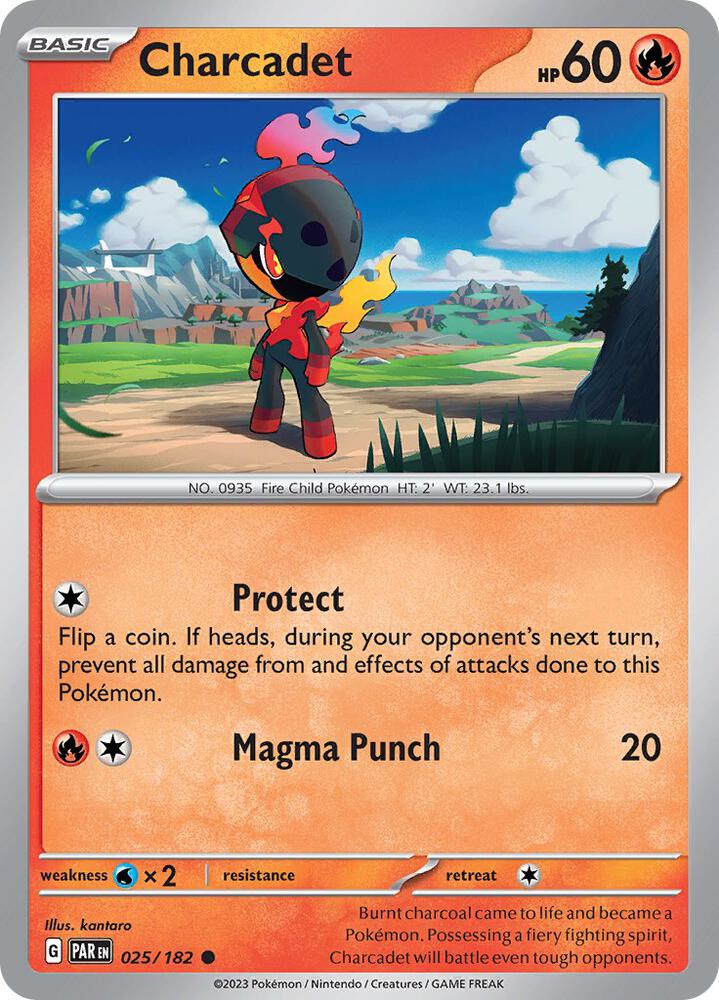 Charcadet 025/182 (SV04: Paradox Rift)  | Good Games Adelaide SA