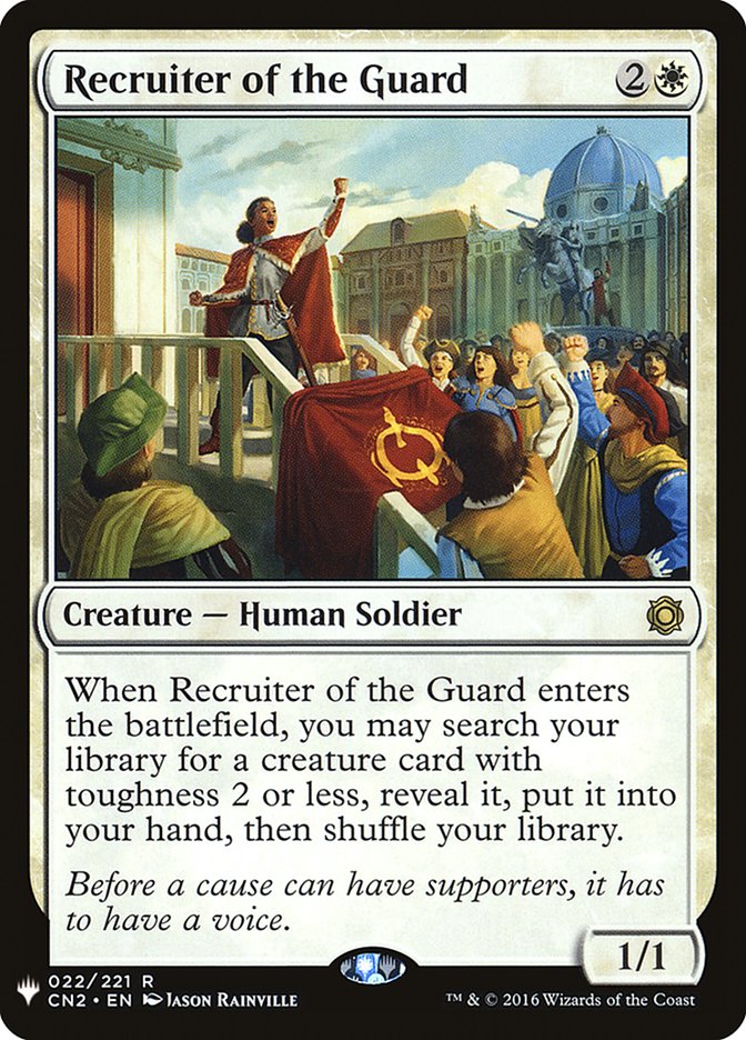 Recruiter of the Guard 22 (The List Reprints)  | Good Games Adelaide SA