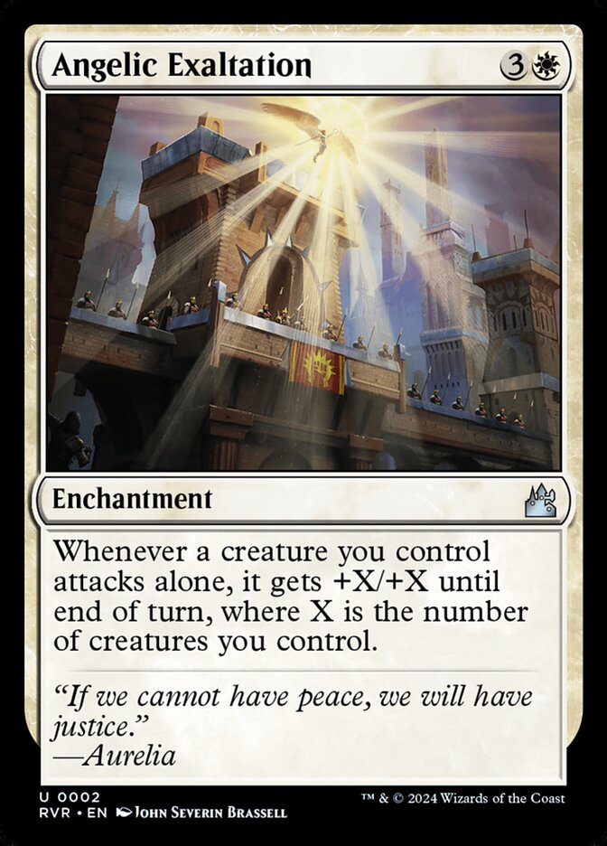 Angelic Exaltation 2 (Ravnica Remastered)  - Foil | Good Games Adelaide SA