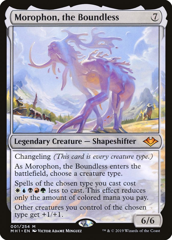 Morophon, the Boundless 1 (Modern Horizons)  - Foil | Good Games Adelaide SA