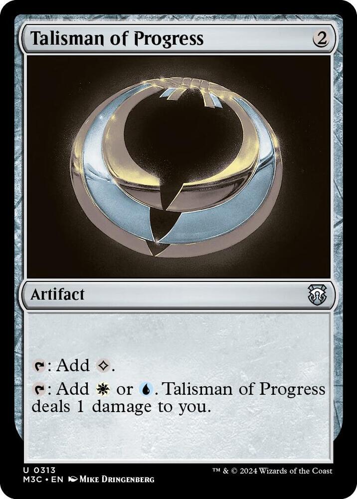 Talisman of Progress 313/411 (Commander: Modern Horizons 3)  - Ripple Foil | Good Games Adelaide SA