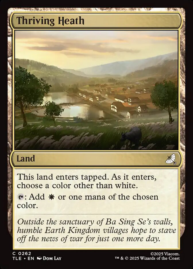 Thriving Heath 262 (Avatar: The Last Airbender: Eternal-Legal)  - Foil | Good Games Adelaide SA