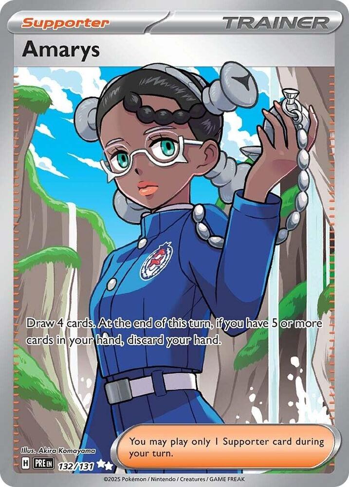 Amarys 132/131 (SV: Prismatic Evolutions)  - Holofoil | Good Games Adelaide SA