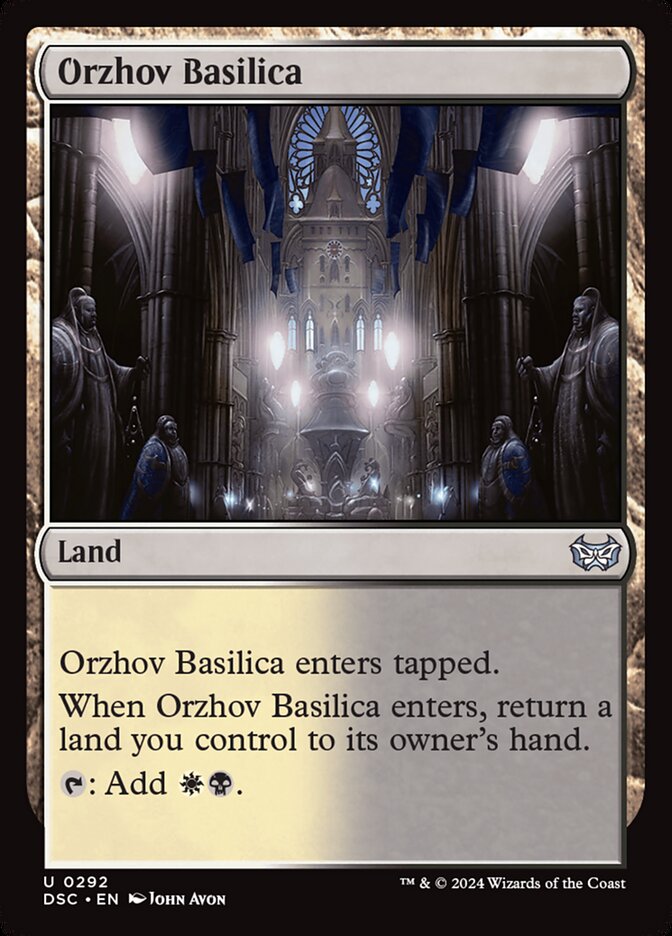 Orzhov Basilica 292 (Commander: Duskmourn: House of Horror)  | Good Games Adelaide SA