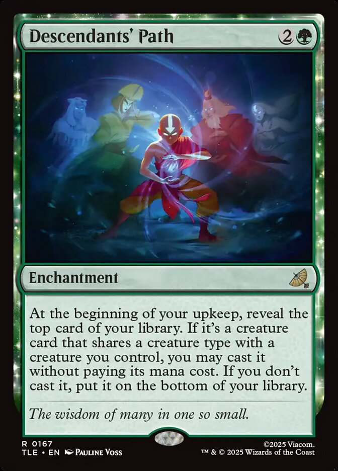Descendants' Path 167 (Avatar: The Last Airbender: Eternal-Legal)  - Foil | Good Games Adelaide SA