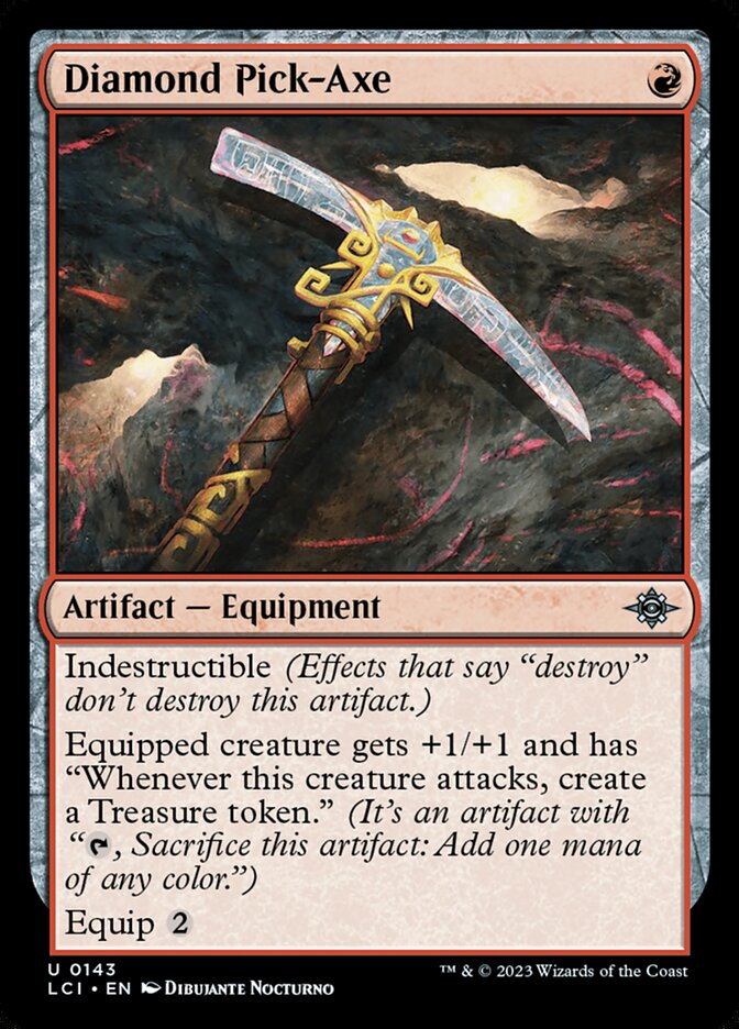 Diamond Pick-Axe 143 (The Lost Caverns of Ixalan)  - Foil | Good Games Adelaide SA