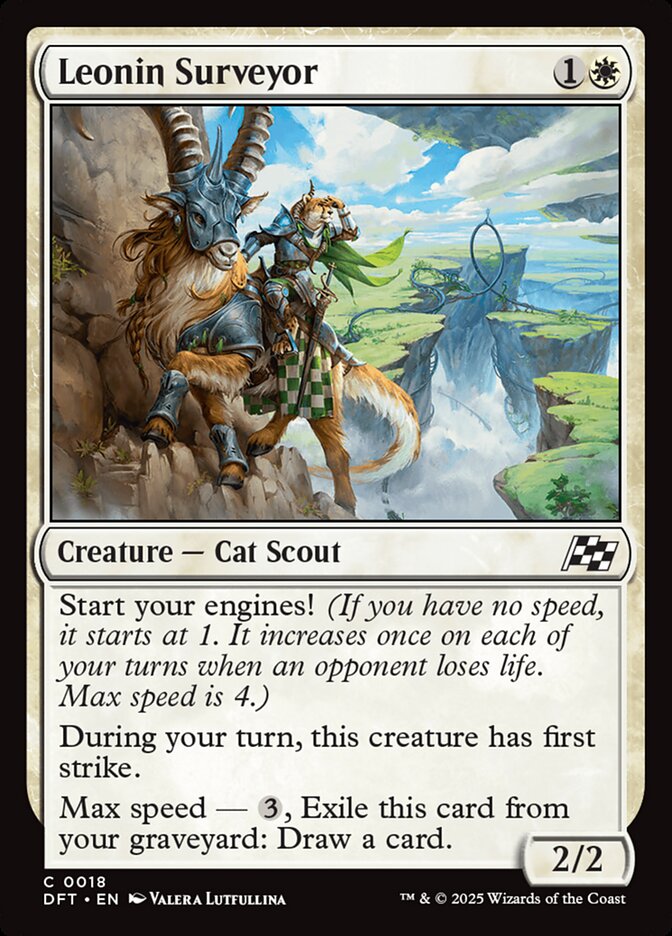 Leonin Surveyor 18 (Aetherdrift)  - Foil | Good Games Adelaide SA