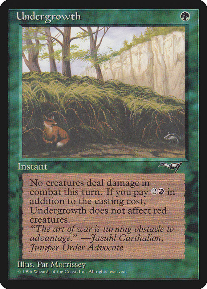Undergrowth 88 (Alliances)  | Good Games Adelaide SA
