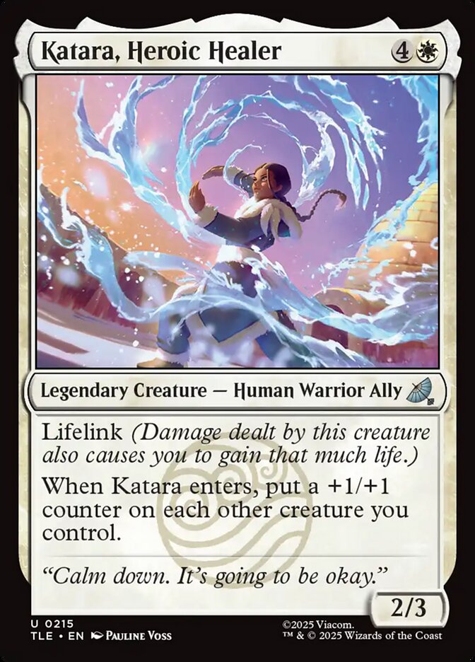 Katara, Heroic Healer 215 (Avatar: The Last Airbender: Eternal-Legal)  - Foil | Good Games Adelaide SA