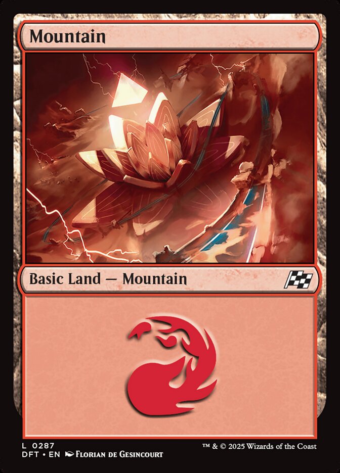 Mountain 287 (Aetherdrift)  - Foil | Good Games Adelaide SA