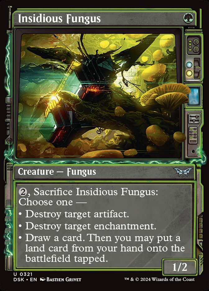 Insidious Fungus 321 (Duskmourn: House of Horror)  - Foil | Good Games Adelaide SA