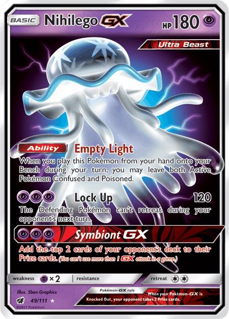 Nihilego GX 49/111 (SM - Crimson Invasion)  - Holofoil | Good Games Adelaide SA