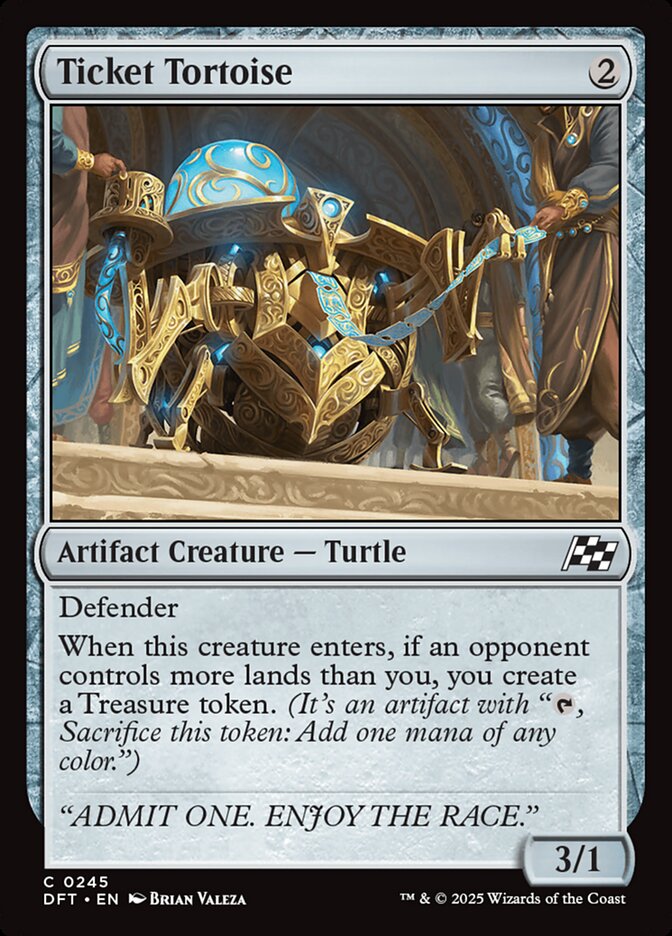 Ticket Tortoise 245 (Aetherdrift)  | Good Games Adelaide SA