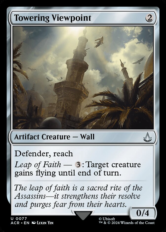 Towering Viewpoint 77 (Universes Beyond: Assassin's Creed)  - Foil | Good Games Adelaide SA