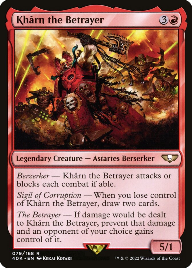 Kharn the Betrayer 79 (Universes Beyond: Warhammer 40,000)  | Good Games Adelaide SA