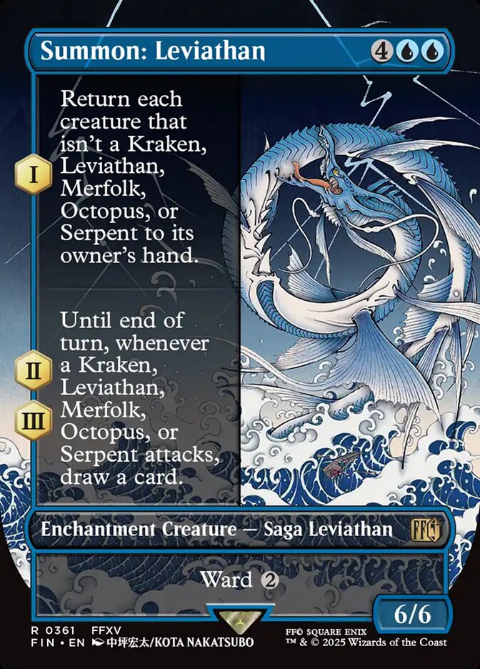 Summon: Leviathan 361 (FINAL FANTASY)  - Foil | Good Games Adelaide SA