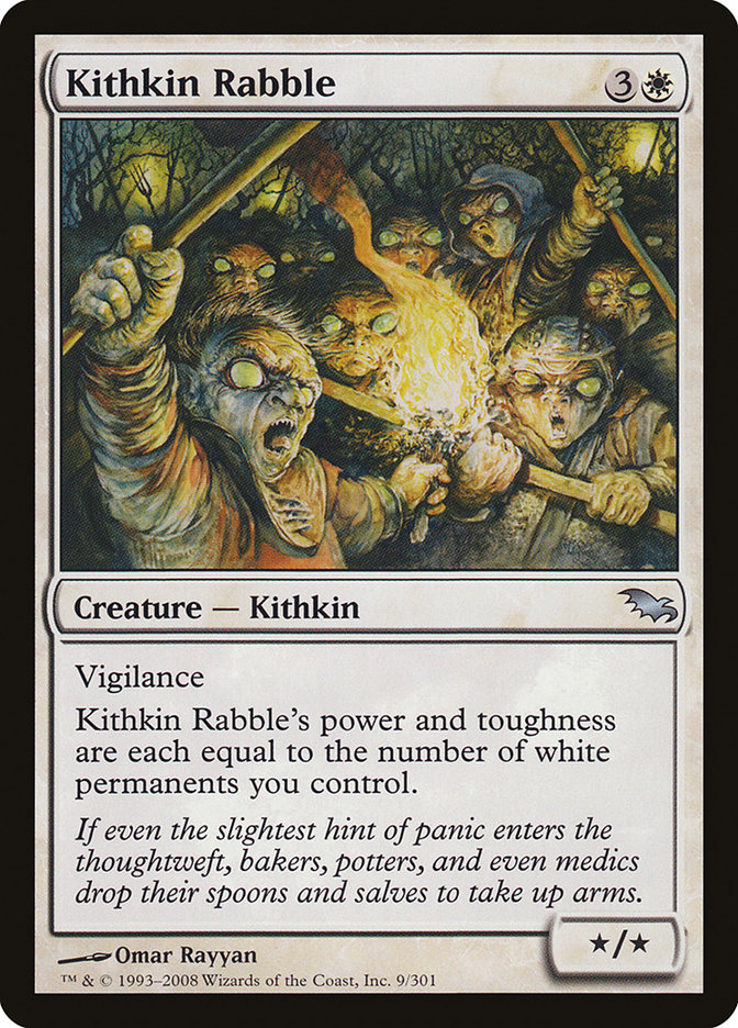 Kithkin Rabble 9 (Shadowmoor)  | Good Games Adelaide SA