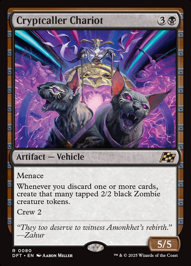 Cryptcaller Chariot 80 (Aetherdrift)  | Good Games Adelaide SA